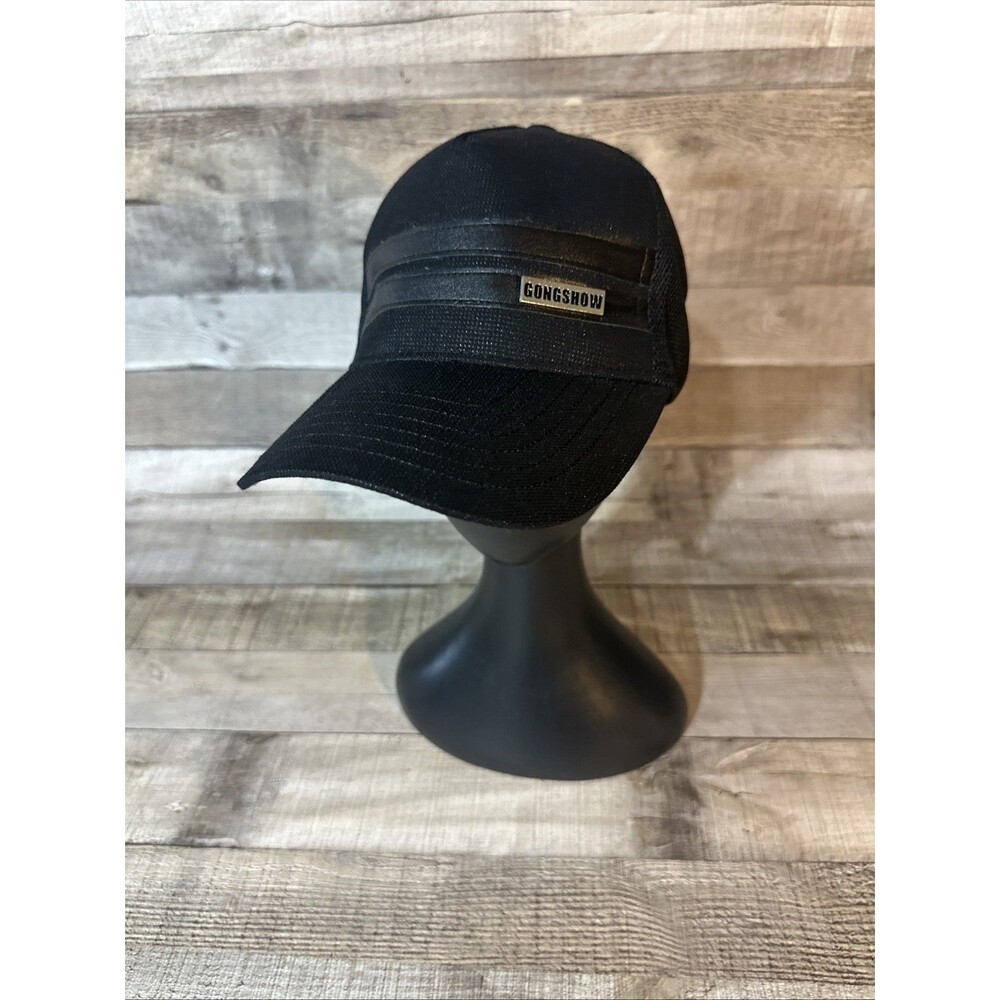 RARE Gongshow Hat Cap Black Snapback Trucker Cap Hockey